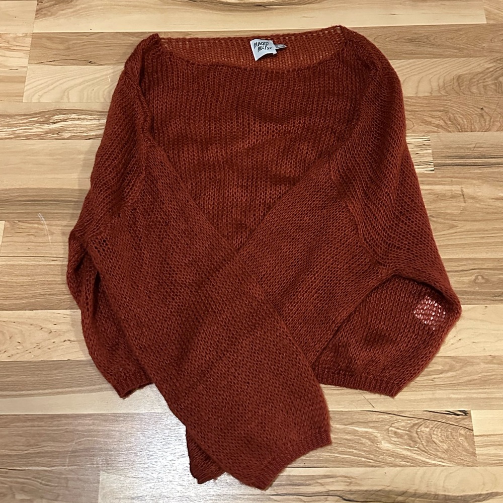 Princess Polly Red Knit Sweater